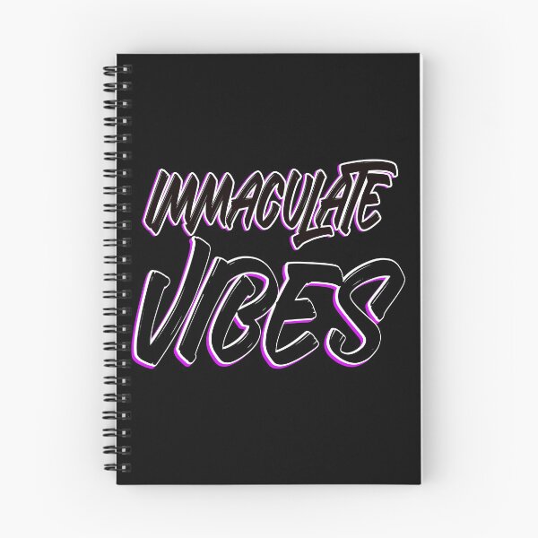 Item preview, Immaculate Vibes Marker Style Text designed and sold by Punderstandable.