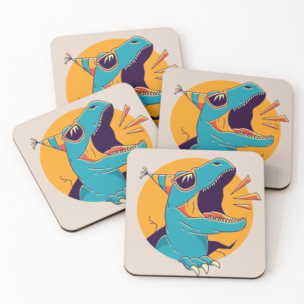 Item preview, Dinosaurs Having A Party designed and sold by arrowroses.
