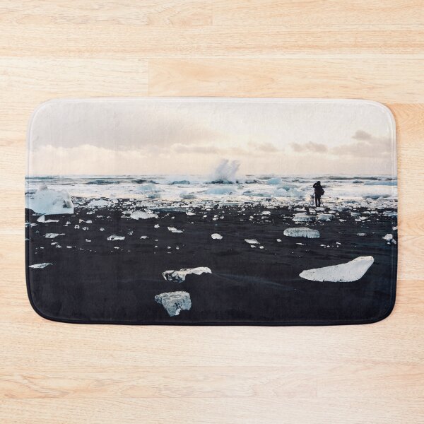 Item preview, Photographer on Diamond Beach, Iceland designed and sold by Carrie Lyman Photography.