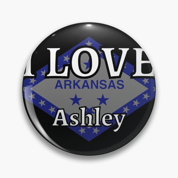 Item preview, I LOVE Ashley | Arkensas County designed and sold by Gatsbird Design.