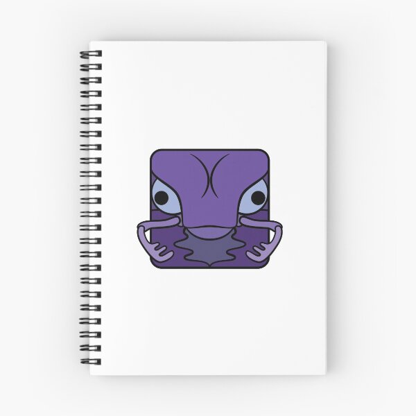 Item preview, Beetle cartoon head square (purple)  designed and sold by TiffanyYau.