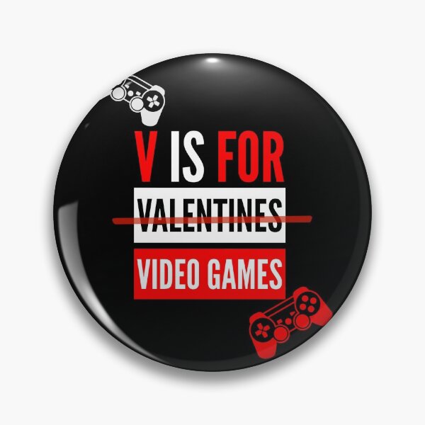 Item preview, V is for video games remixed designed and sold by mwebba2005.