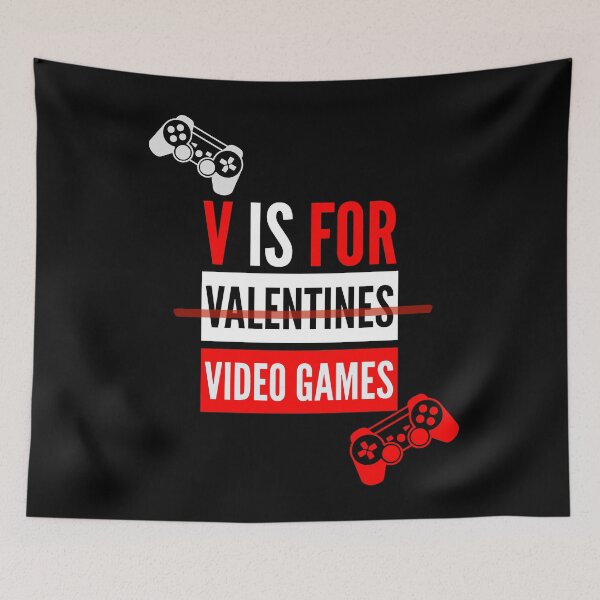 Item preview, V is for video games remixed designed and sold by mwebba2005.