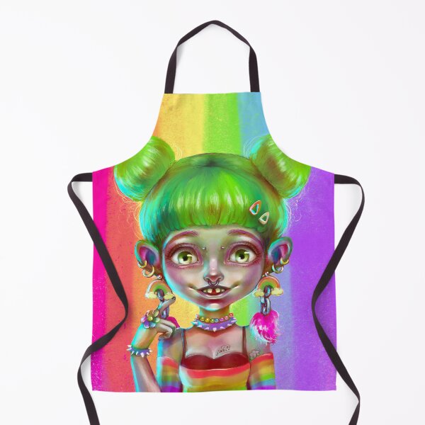 Item preview, Colourful girl designed and sold by snailmakesart.