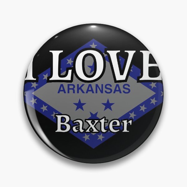 Item preview, I LOVE Baxter | Arkensas County designed and sold by Gatsbird Design.