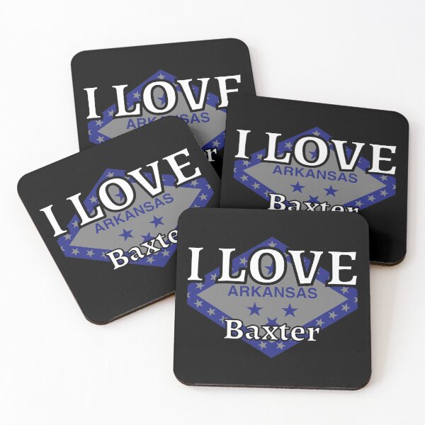 Item preview, I LOVE Baxter | Arkensas County designed and sold by Gatsbird Design.