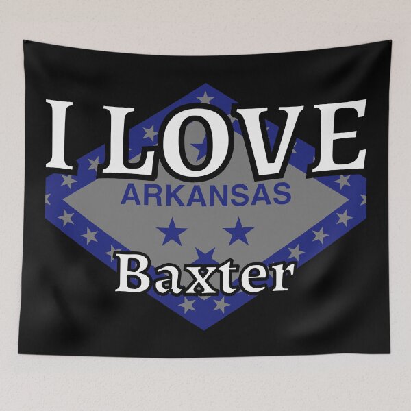 Item preview, I LOVE Baxter | Arkensas County designed and sold by Gatsbird Design.