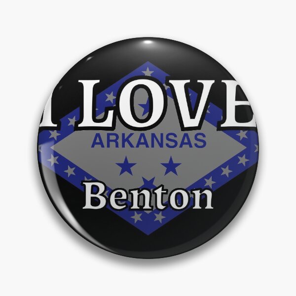 Item preview, I LOVE Benton | Arkensas County designed and sold by Gatsbird Design.