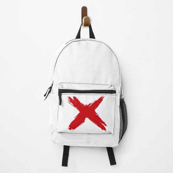 Item preview, X Red on White Cross w/o BG designed and sold by mcac1d.