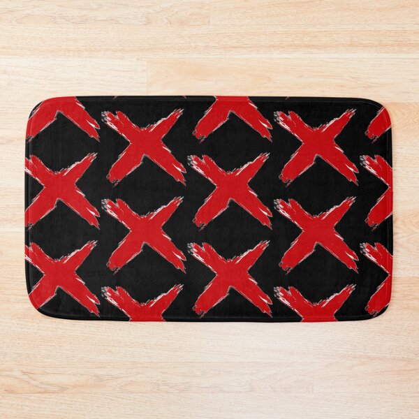 Item preview, X Red on White Cross w/o BG designed and sold by mcac1d.