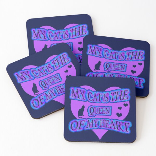 Item preview, My Cat Is The Queen Of My Heart Violet designed and sold by Moonyflower.