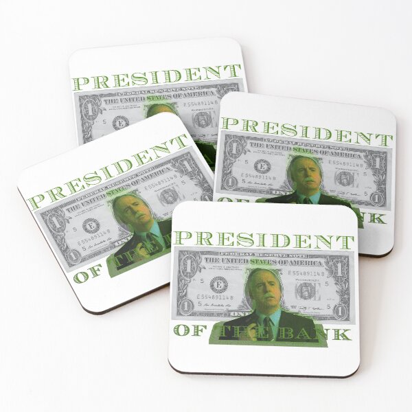 Item preview, PRESIDENT OF THE BANK - NEIL BREEN - Breen's Corrupt Merchandise - Funny sticker Funny t-shirt designed and sold by ThingsToSmile.