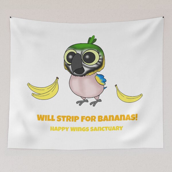Item preview, HWS Nerdy Birdy ~ Blue & Gold Macaw  designed and sold by HappyWings.