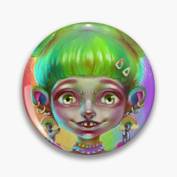 Item preview, Colourful girl designed and sold by snailmakesart.