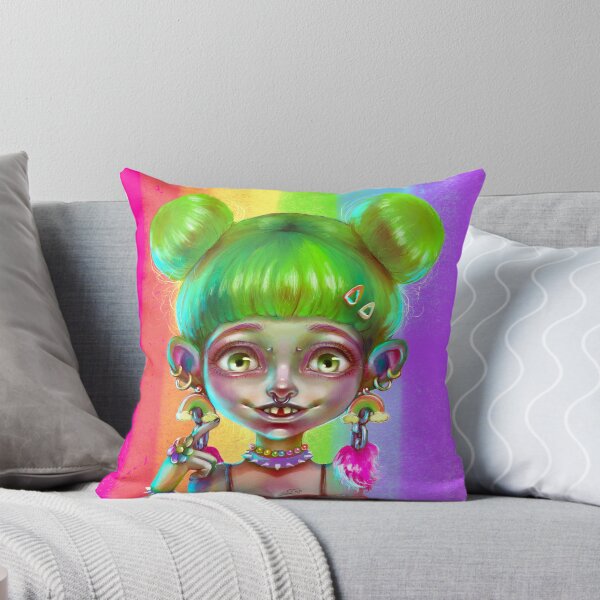 Item preview, Colourful girl designed and sold by snailmakesart.