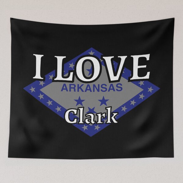Item preview, I LOVE Clark | Arkensas County designed and sold by Gatsbird Design.