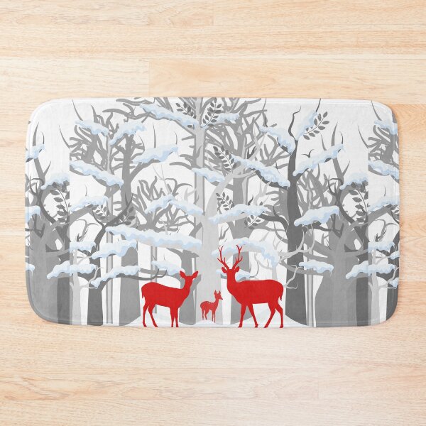 Item preview, Red Christmas Deer designed and sold by aboniteblanc.