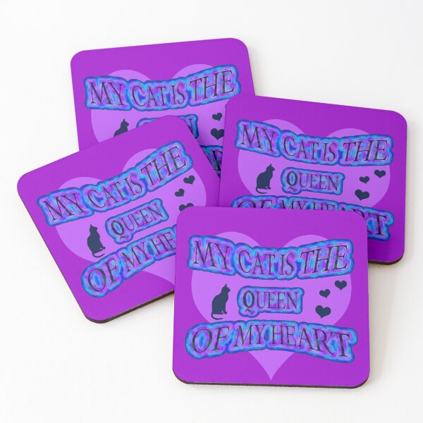 Item preview,  My Cat Is The Queen Of My Heart Violet designed and sold by Moonyflower.