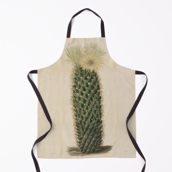 Item preview, Vintage Cactus Illustration with Yellow Flowers designed and sold by xostarboyxo.
