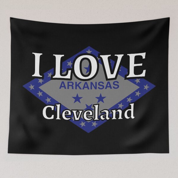 Item preview, I LOVE Cleveland | Arkensas County designed and sold by Gatsbird Design.