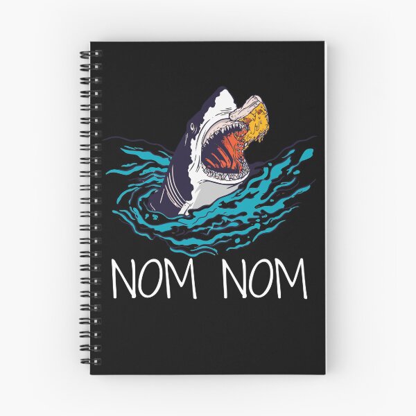 Item preview, Shark Eating Pizza designed and sold by WriteThatDown.