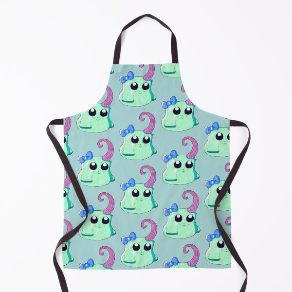 Item preview, Cute Green Fluffy Alien Creature designed and sold by Harold-Inks.
