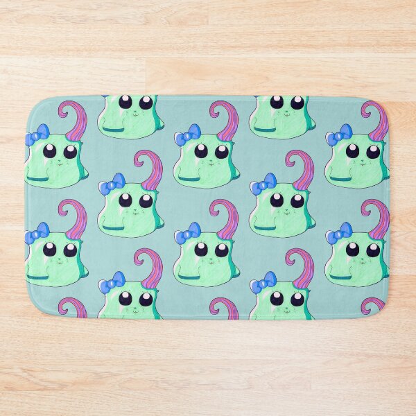 Item preview, Cute Green Fluffy Alien Creature designed and sold by Harold-Inks.