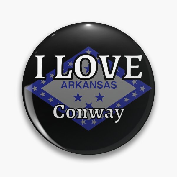 Item preview, I LOVE Conway | Arkensas County designed and sold by Gatsbird Design.