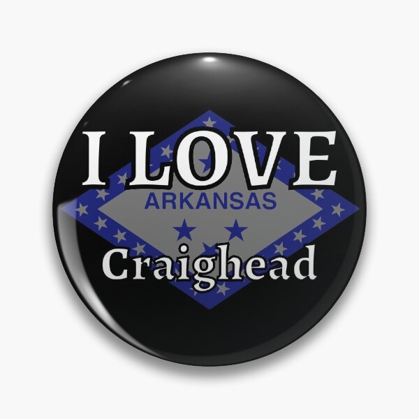 Item preview, I LOVE Craighead | Arkensas County designed and sold by Gatsbird Design.
