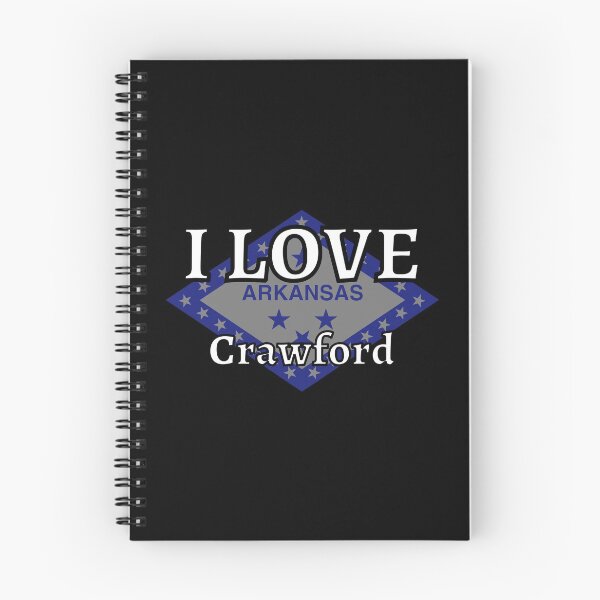 Item preview, I LOVE Crawford | Arkensas County designed and sold by Gatsbird Design.