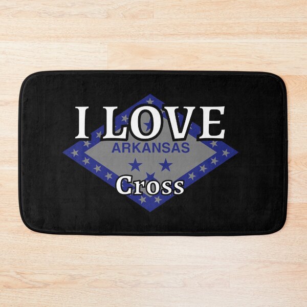 Item preview, I LOVE Cross | Arkensas County designed and sold by Gatsbird Design.