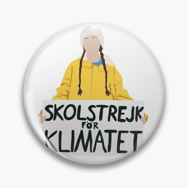 Item preview, Greta Thunberg Skolstrejk For Klimatet Minimalist  designed and sold by zlapr.