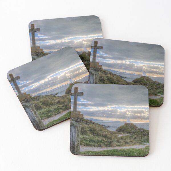 Item preview, Ynys Llanddwyn lighthouse and cross designed and sold by bcash.