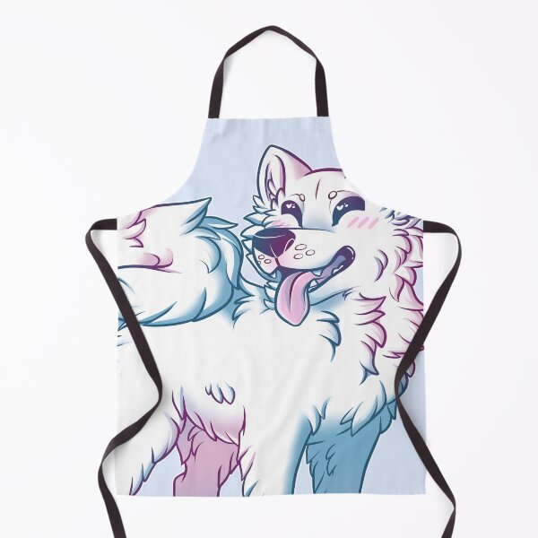 Item preview, Smiley Samoyed - Colored Lines designed and sold by leashonlife.