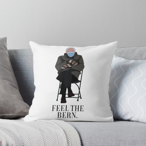 Item preview, Feel the bern inauguration mittens designed and sold by freyanangle.