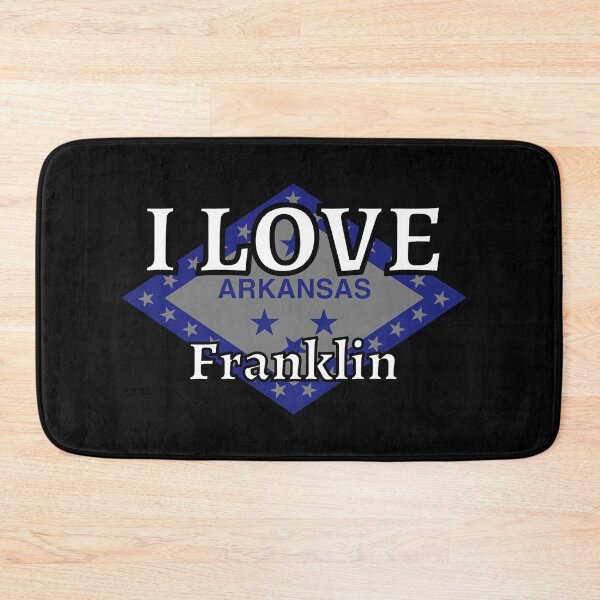 Item preview, I LOVE Franklin | Arkensas County designed and sold by Gatsbird Design.