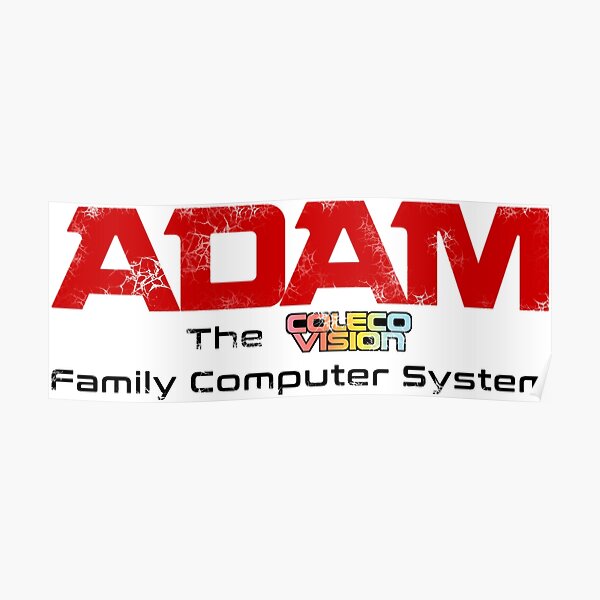 Adam Family Computer Poster