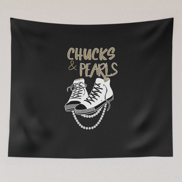Item preview, chucks and pearls t-shirt design  designed and sold by zouhairchnafa.