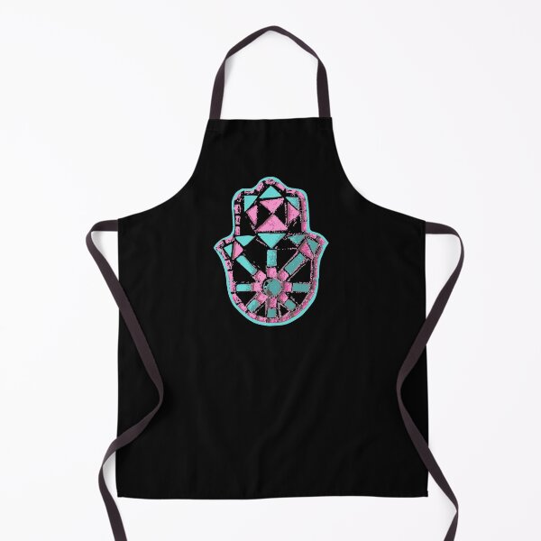 Aperçu de l'œuvre Main de mosaïque lumineuse Hamsa créée et vendue par MajestyMaker.
