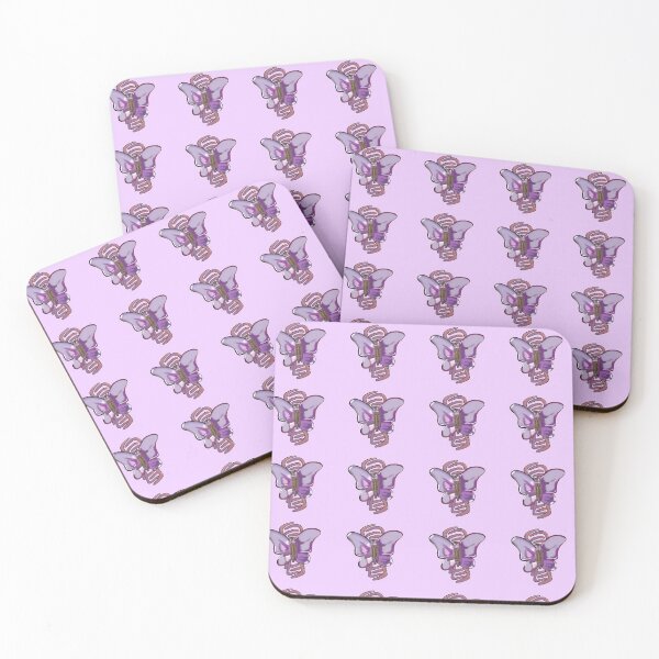 Item preview, Clear Purple Butterfly Clip designed and sold by CatharticTick.