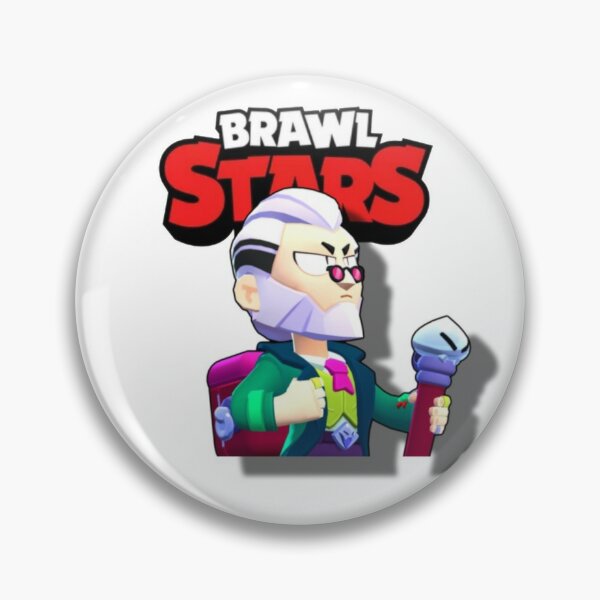 Brawlstar Pins And Buttons Redbubble - byron brawl stars pins