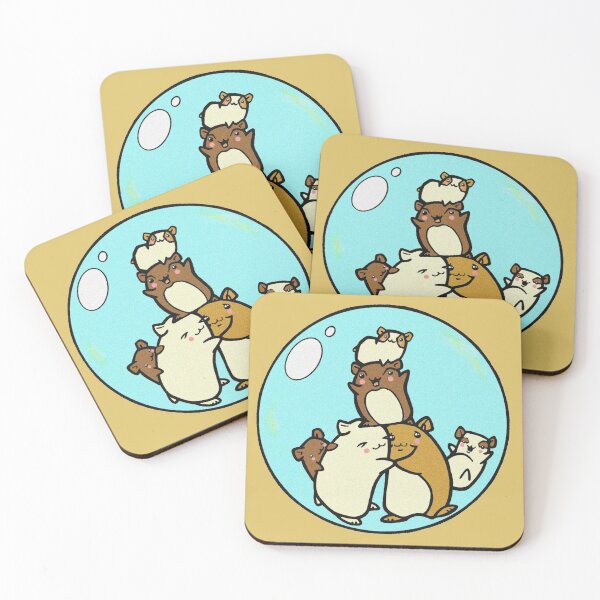 Item preview, Bubble Family Happy Hamsters designed and sold by sandpiperstudio.