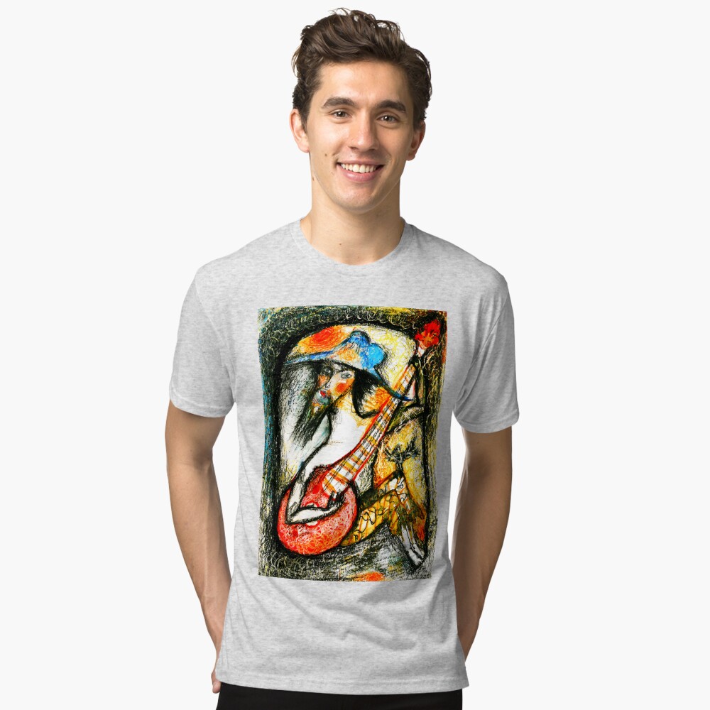Item preview, Tri-blend T-Shirt designed and sold by aremaarega.