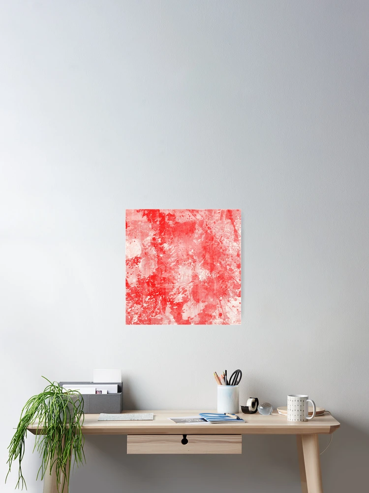Thumbnail 2 of 3, Poster, Abstract Study In Red designed and sold by Printpix.
