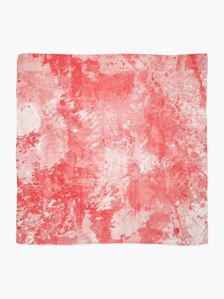 Thumbnail 2 of 3, Scarf, Abstract Study In Red designed and sold by Printpix.