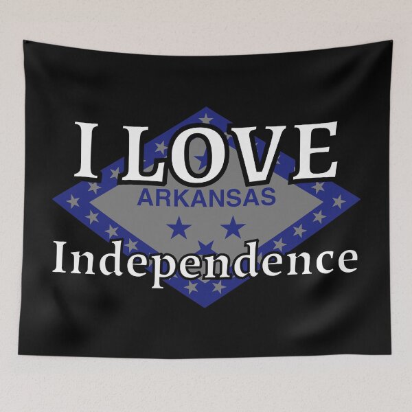 Item preview, I LOVE Independence | Arkensas County designed and sold by Gatsbird Design.