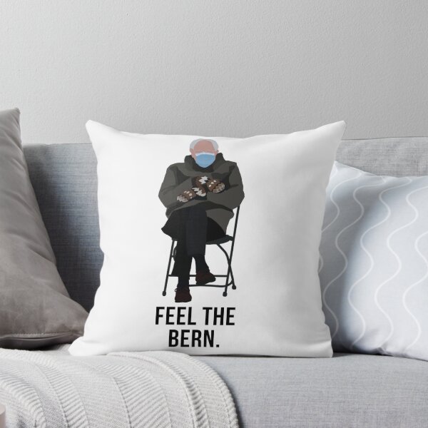 Item preview, Feel the bern inauguration mittens designed and sold by freyanangle.