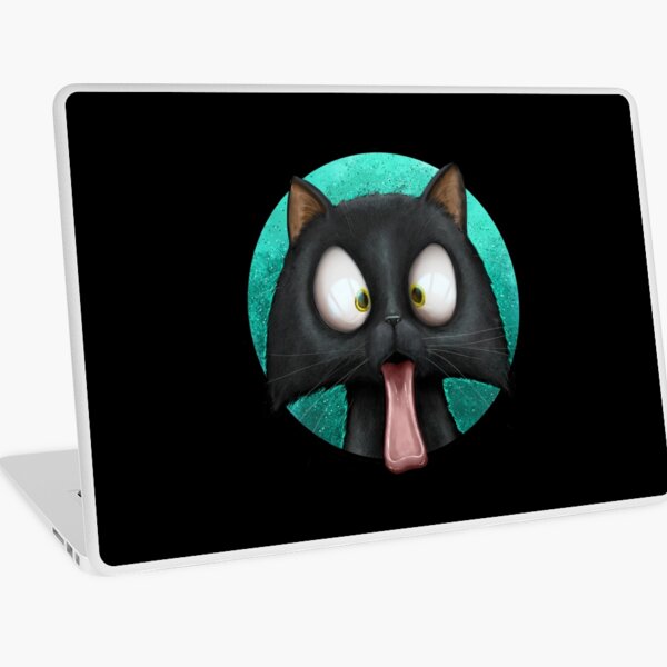 Cats With Their Tongues Out Laptop Skin