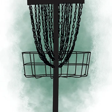 Artwork thumbnail, Disc Golf Basket Pattern by mayoop