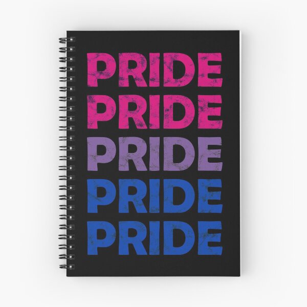Item preview, Bisexual Pride Flag Colors Repeating Distressed Text designed and sold by Bumblefuzzies.